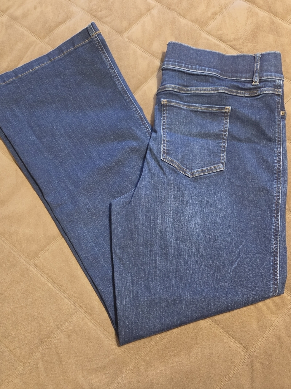 Spanx 2X Tall Classic Women's Dark Blue Wide Leg. Sz 2X - Picture 6 of 6